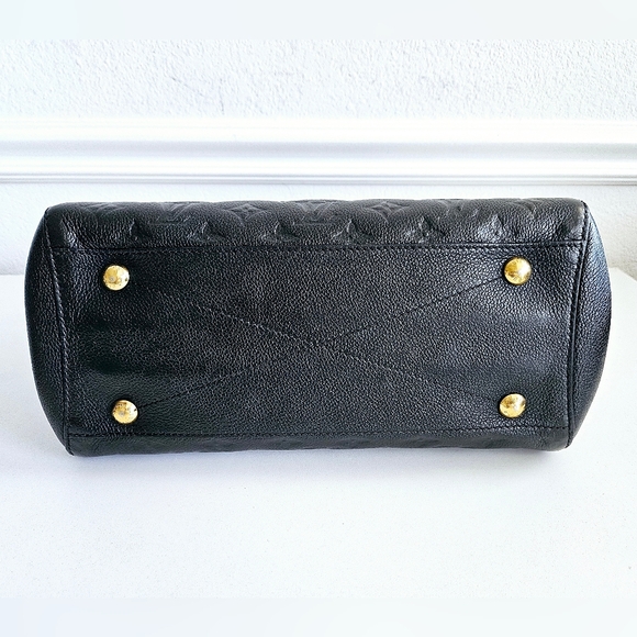 Louis Vuitton Black Empreinte Montaigne MM Two-way Bag - Picture 6 of 16